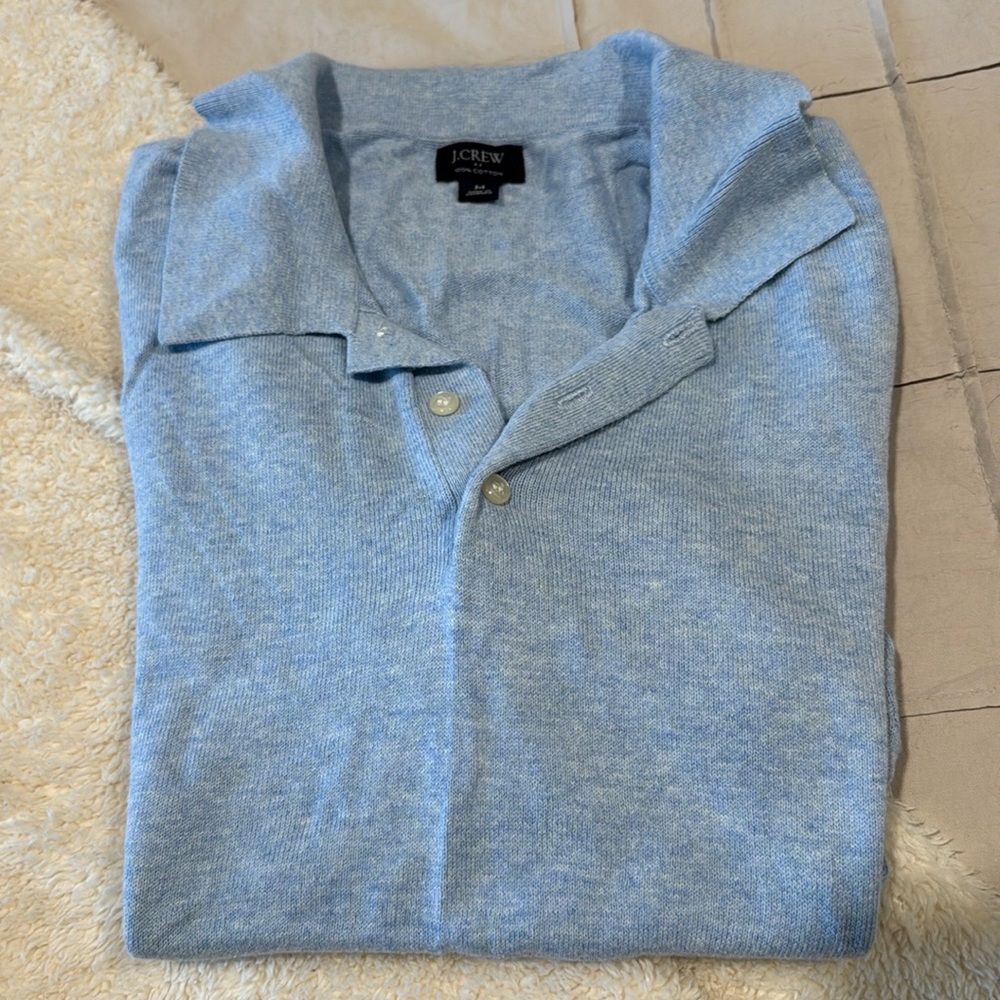 Jcrew cotton short sleeve polo